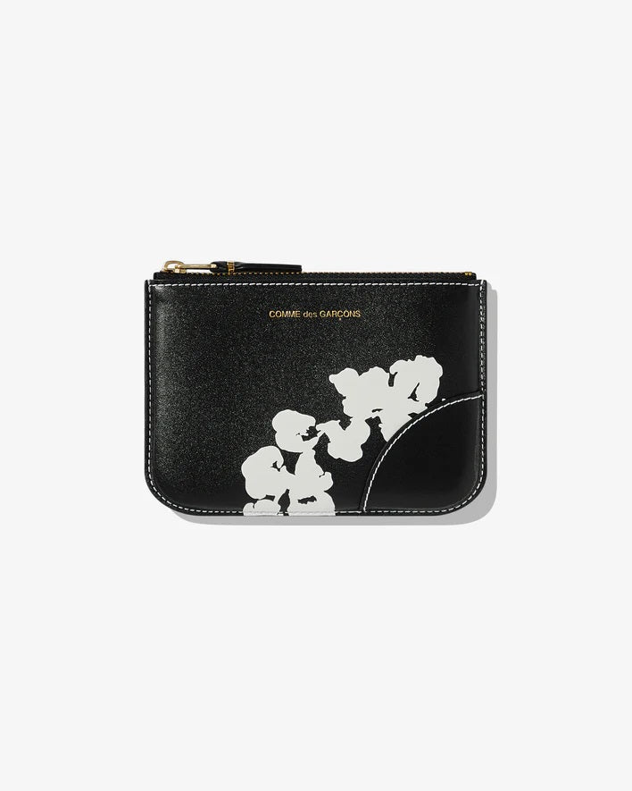 Denim Tears X CDG WALLETSWreath Sa8100Black