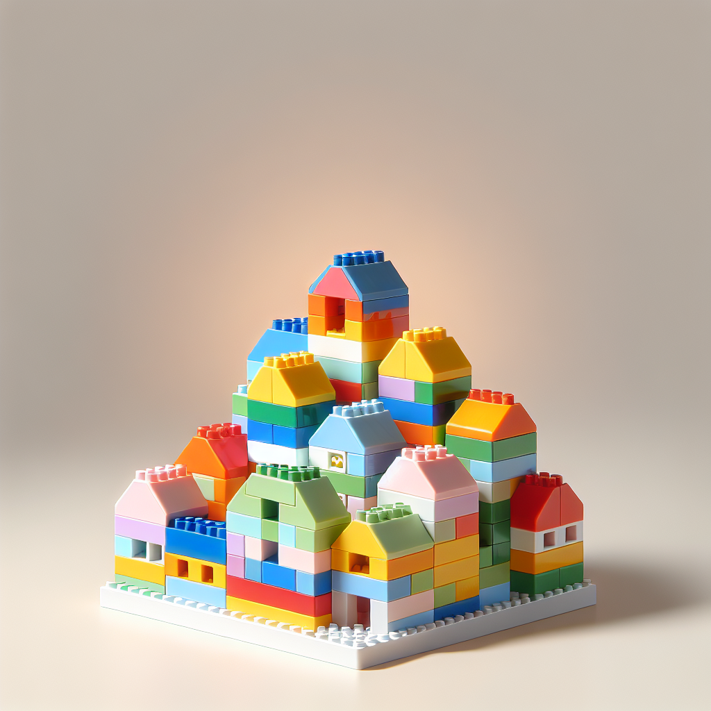 레고 듀플로 블록 세트