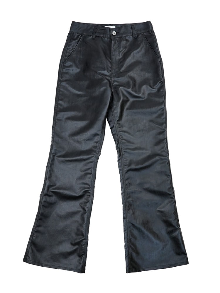 FLARE TPU PANTS (BLACK)